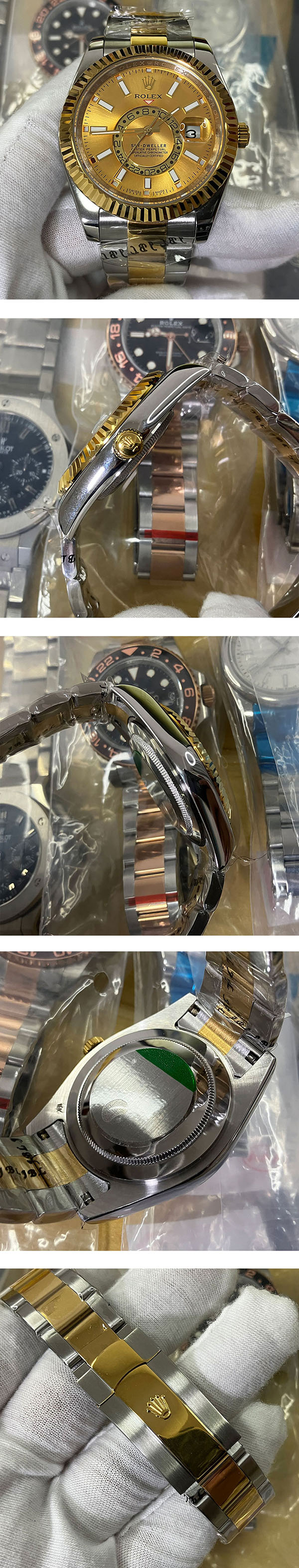 【TT工場】ロレックスコピー時計スカイドゥエラー m326933-0001、10日お届け